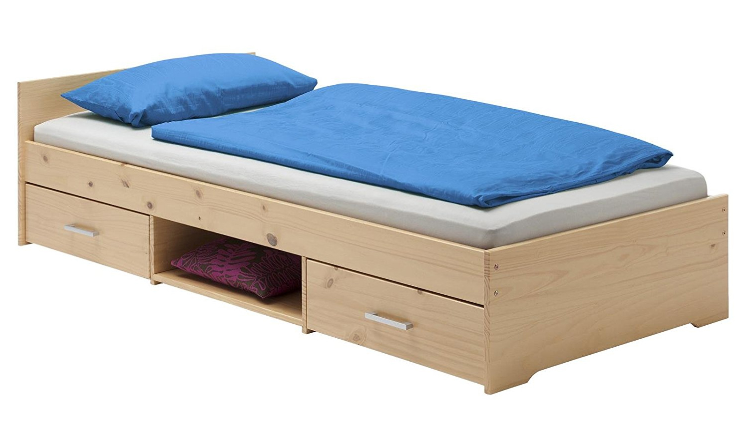 funktionsbett-kai-blau Funktionsbett 90x200